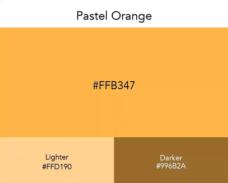 Pastel Orange