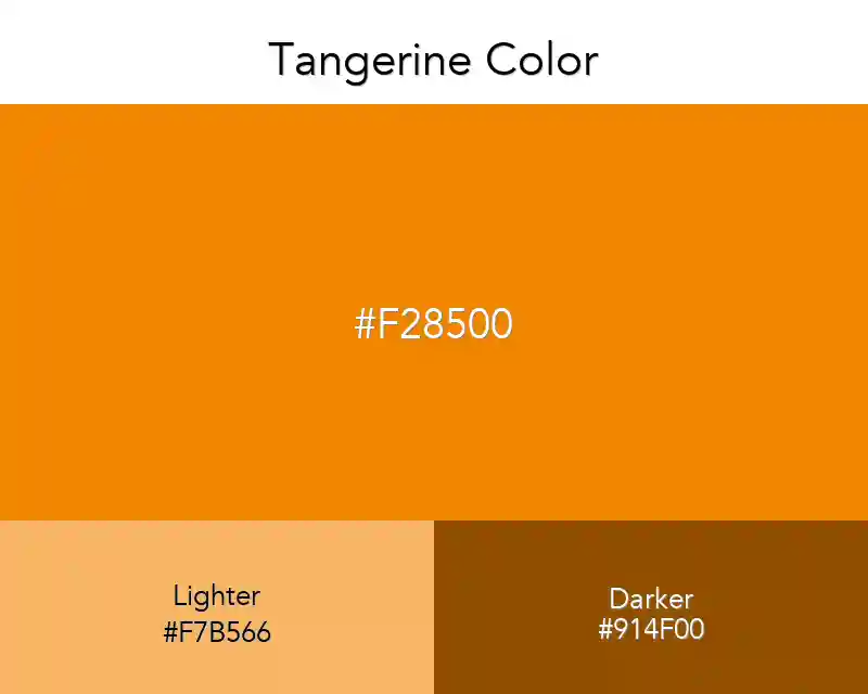 Tangerine Color