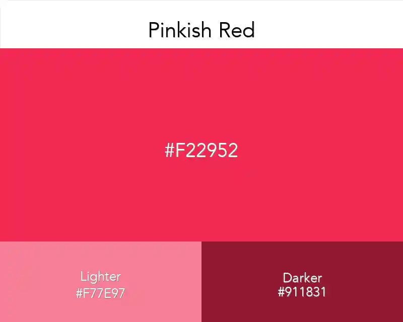 Pinkish Red