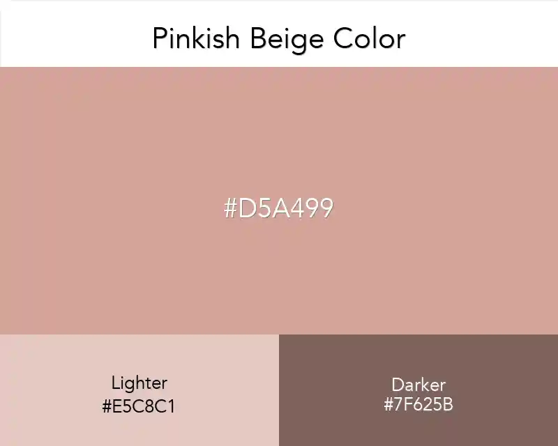 Pinkish Beige Color