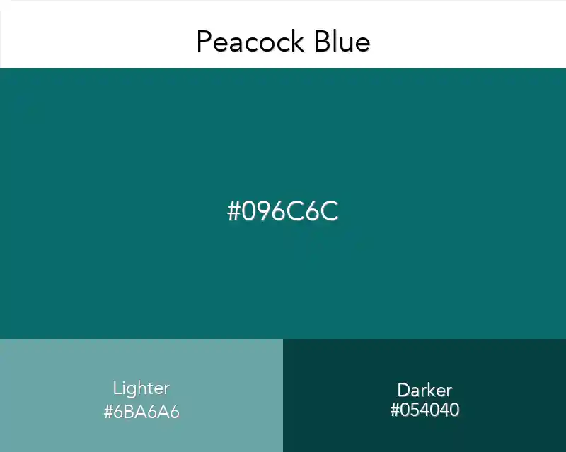 Peacock Blue