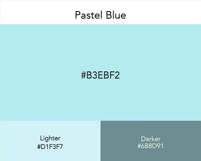 Pastel Blue