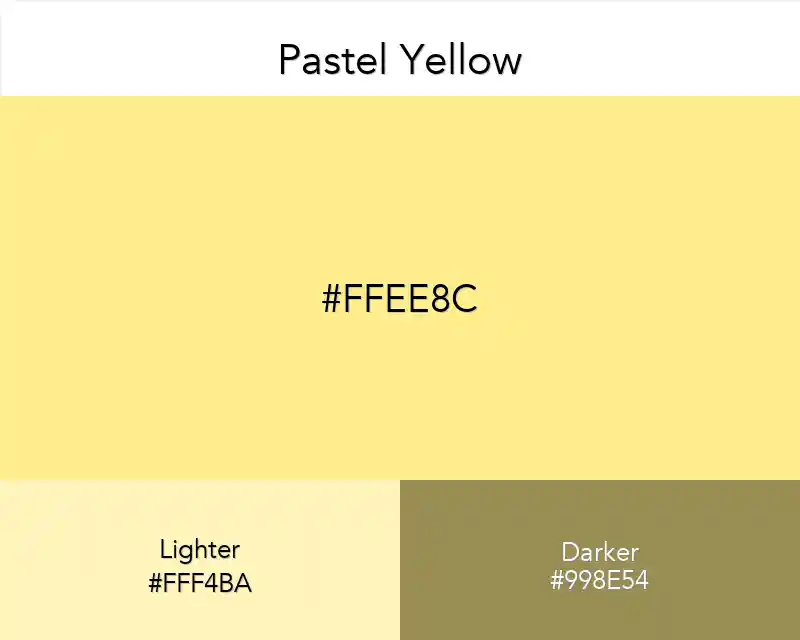 Pastel Yellow