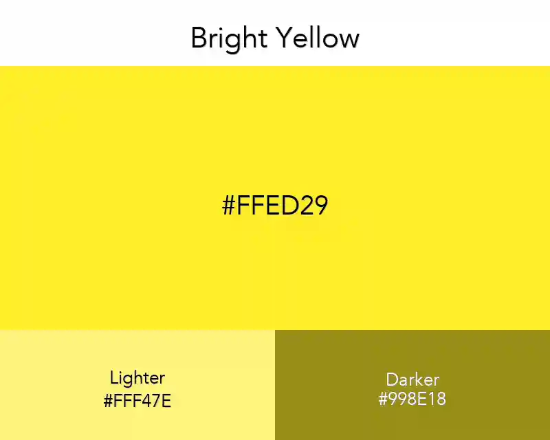 Bright Yellow