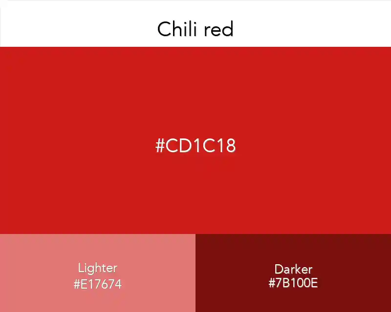 Chili red