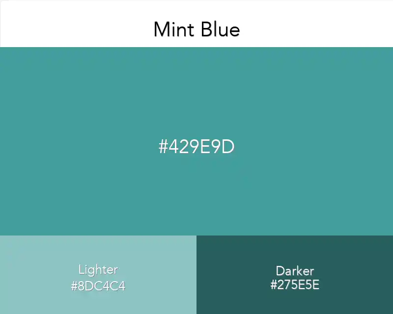 Mint Blue