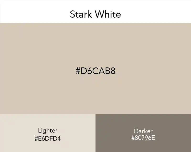 Stark White