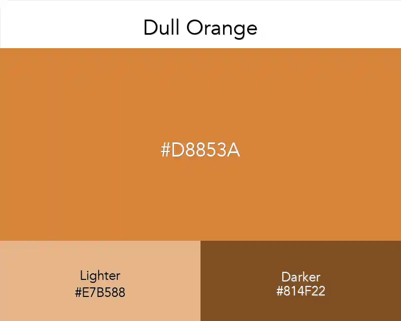 Dull Orange