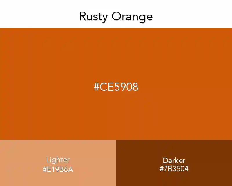 Rusty Orange