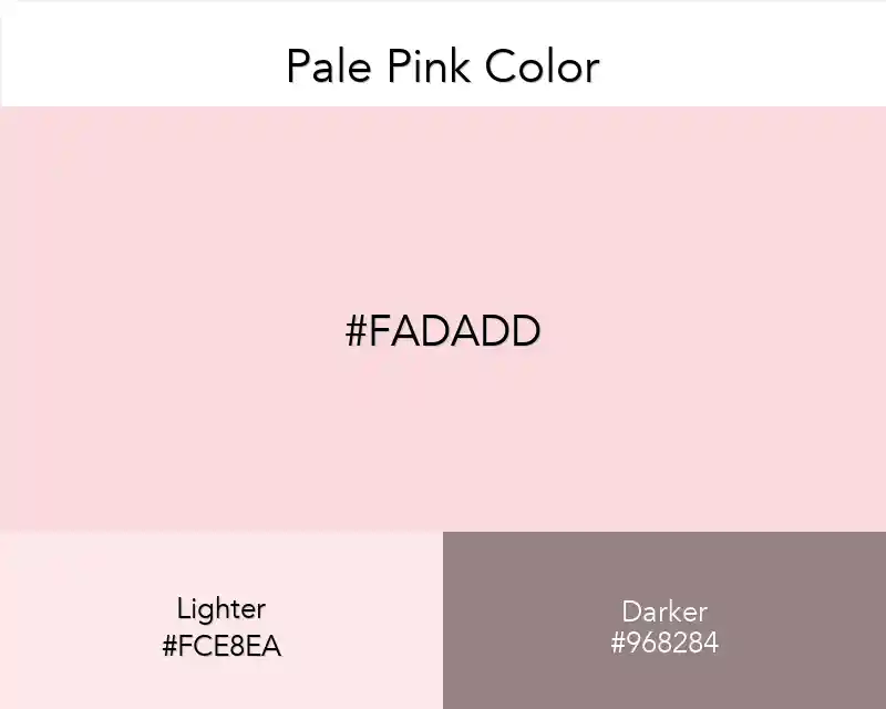Pale Pink Color