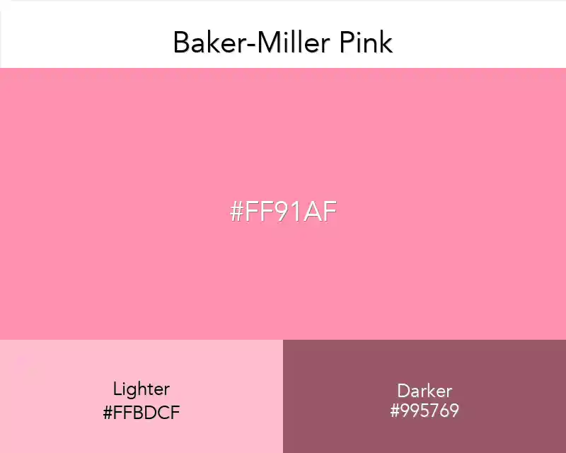 Baker-Miller Pink