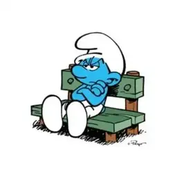 Grouchy Smurf