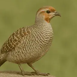Grey francolin