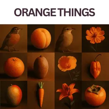 orange things