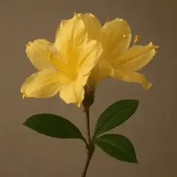 Yellow azalea