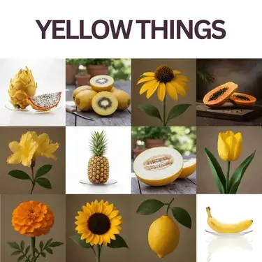 yellow things