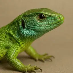 European green lizard
