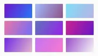 violet gradients