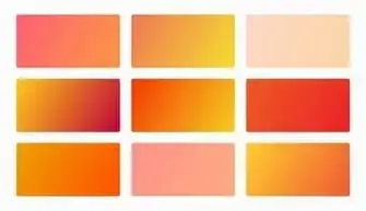orange gradients