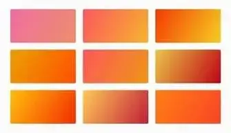 Yellow Red Gradients