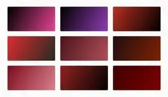 black and red gradients