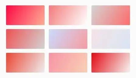 blue and yellow gradients
