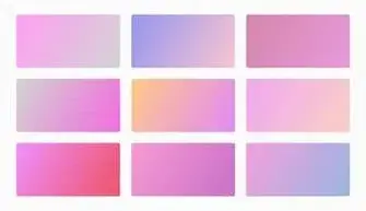 light pink gradients