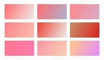 pastel pink gradients