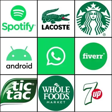green logos