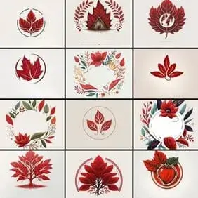 Red Leaf Logo