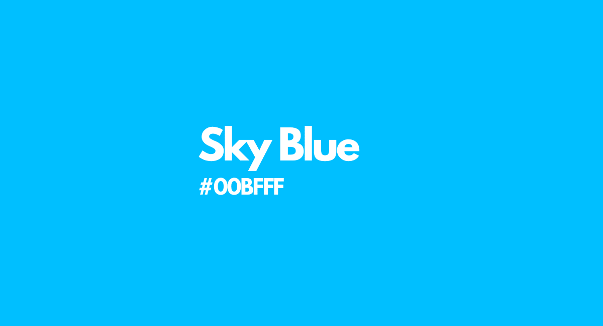 sky blue