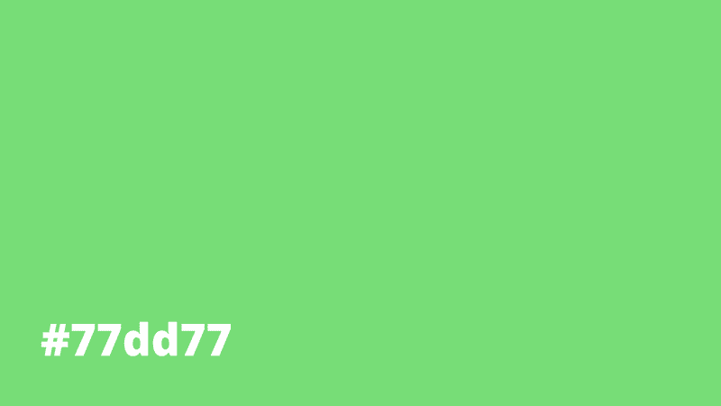 pastel green