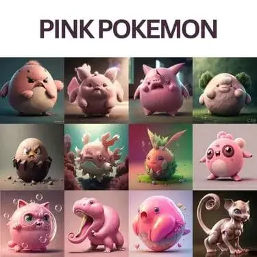 pink pokemon
