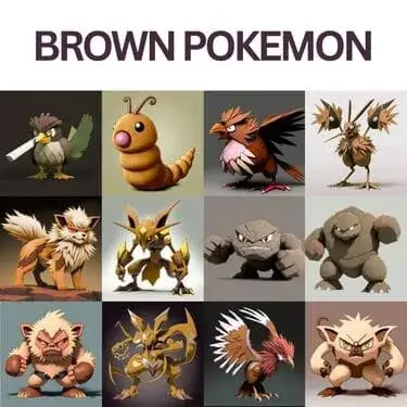 brown pokemon