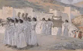 The Seven Trumpets of Jericho by James Tissot
