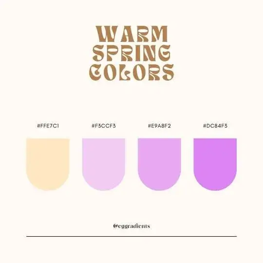 Warm Spring Colors