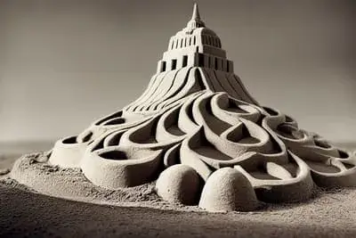 Octopus and Castle Sand 