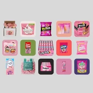 pink snacks