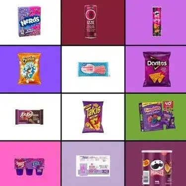 purple snacks