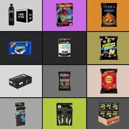 black snacks