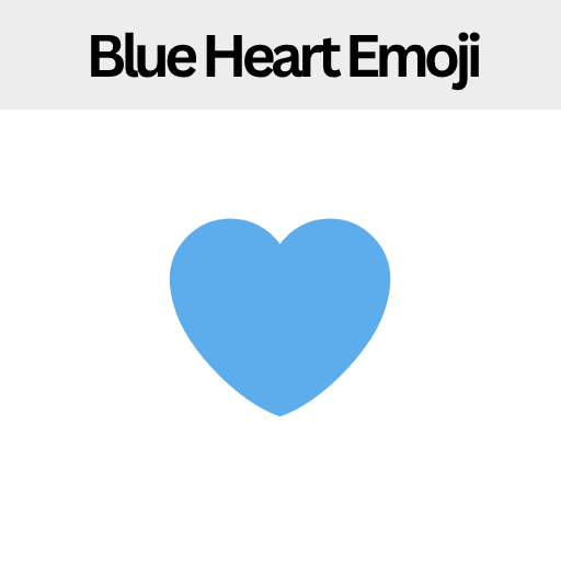 Blue Heart Emoji