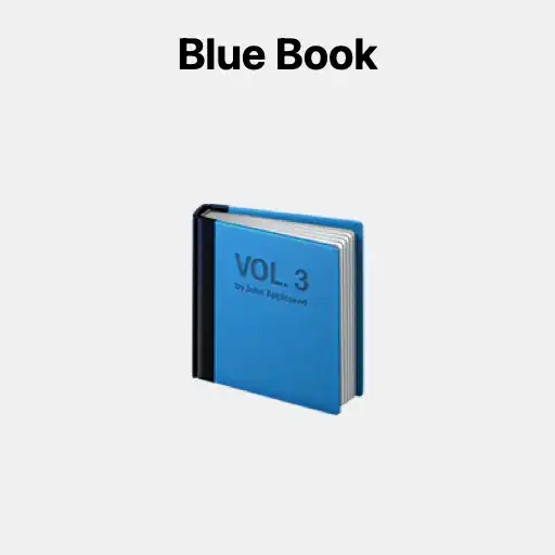 Blue Book Emoji