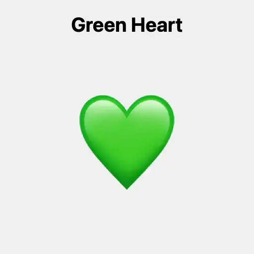 Green Heart Emoji