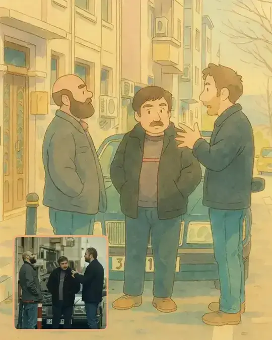 Ghibli Style Street Scene