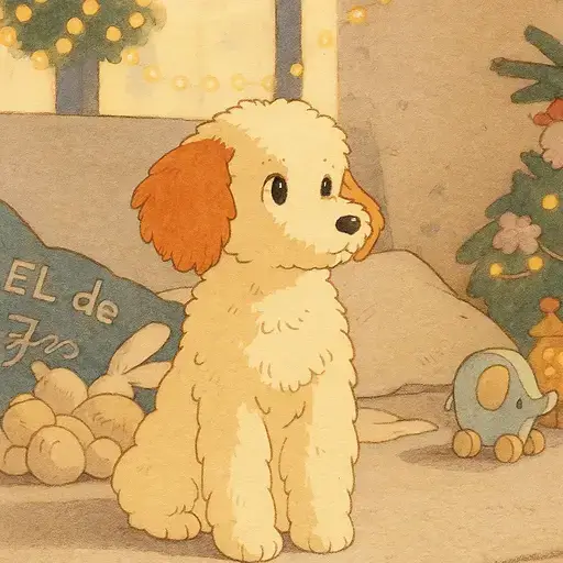 Ghibli-Art Dog