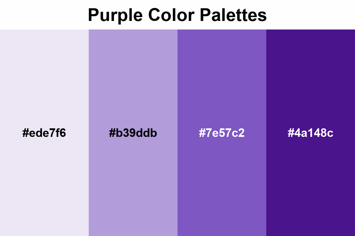 purple color palettes