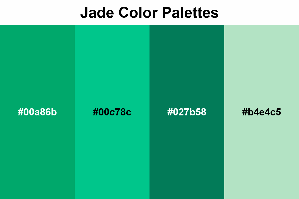 jade color palettes