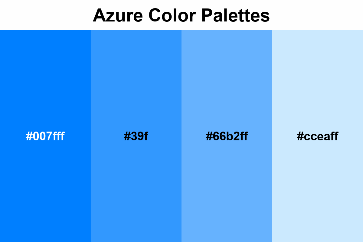 azure color palettes