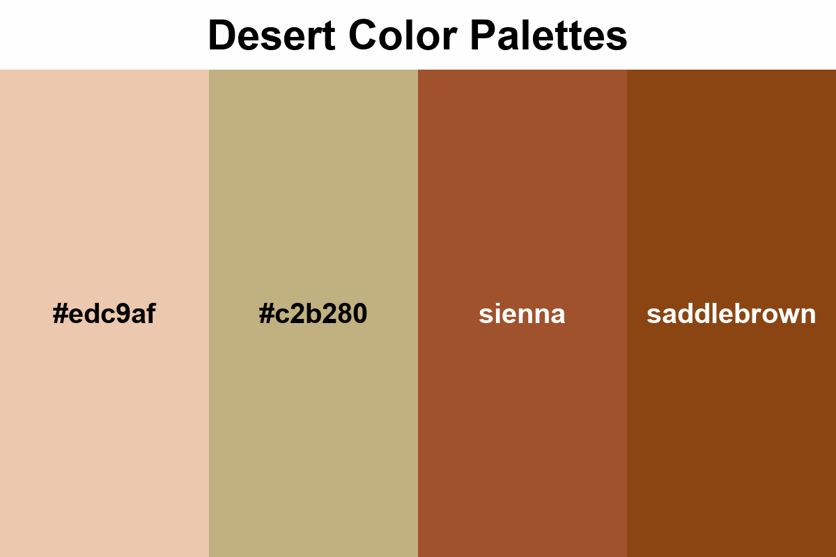 desert color palettes