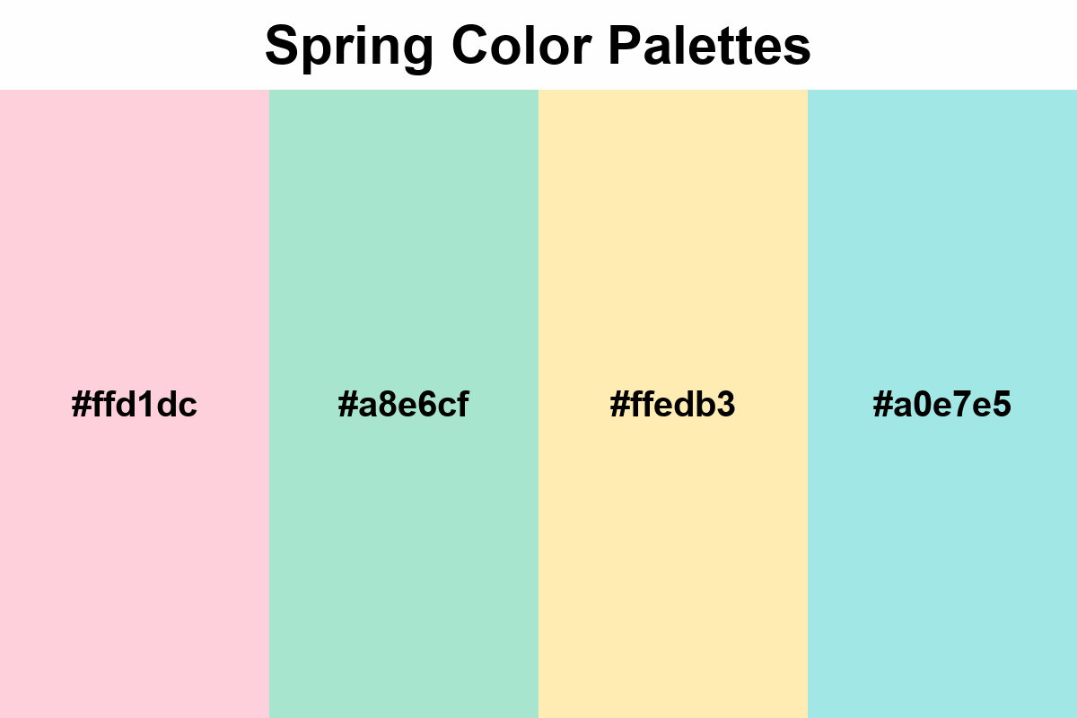 spring color palettes